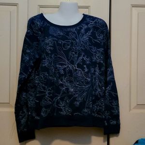 Old Navy Long Sleeve Shirt Navy Blue